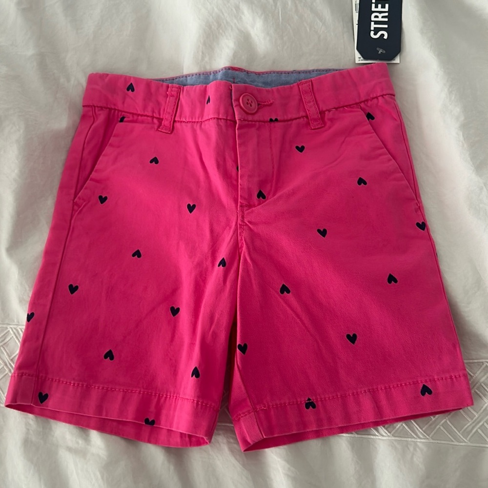 Girls 4T pink Bermuda shorts